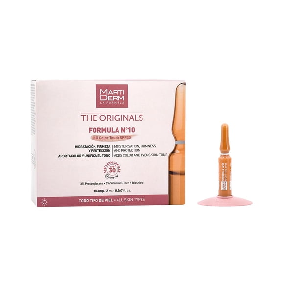Formula N°10 Hd Color Touch Spf 30 30x2ml Amps Martiderm