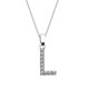thumbnail image 1 of Collar para mujer, joyería para mujer, joyería de moda para mujer, regalo para mujer, 26 letras en inglés, cadena con nombre, colgante, collares, joyería para mujer, collar, 1 of 3