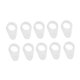 thumbnail image 2 of 10pcs Hearing Aid Clip Adaptor Prevent Loss Hearing Aid Silicone Ring for Elderly Kids L, 2 of 4