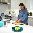 thumbnail image 4 of Binwennn for Bathroom Counter Peaches Fresh Fruit Three Color Fruit Plate For Home Use, 4 of 7