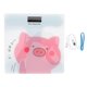 thumbnail image 2 of Cartoon Lovely Chargeable Digital Body Scale Automatic Weight Measurement Durable Tempered Simple Design Capacity Battery Shut Down Function, 2 of 4