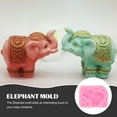 thumbnail image 4 of WEUVEB 1Jgo Silicone Elefante Para Postres Y Jabón Flexible Fácil Limpiar, 4 of 7