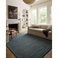 thumbnail image 1 of Loloi Chris Loves Julia Bradley Collection BRL-05 Teal/Teal 2'-6" x 9'-9" Runner Rug, 1 of 6