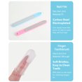 thumbnail image 4 of Portable Baby Grooming Kit Baby Safety Care Set with Comb Brush Nail Clipper Scissors Toothbrush, 4 of 8