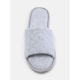 thumbnail image 6 of Time and Tru Women's Quilted Single Band Slide Slippers, Wide Width Available, 6 of 7