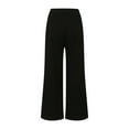 thumbnail image 6 of SNKSDGM Women's Plus Black Dress Pants Women Plus Size 24W Dress Pants Women The Fashion Women's Casual Pockets Solid Pants, 6 of 8