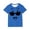A Blue, variant on Auroural Toddler Girl Shirts 4T Under $ 5.00 Kids Boys Girls Solid Color Funny Expression Print Short Sleeve Loose Comfortable T-Shirt Top Boys Summer Shirts