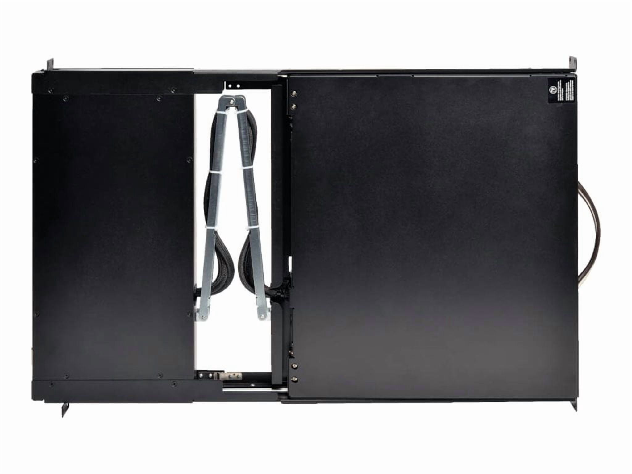 Tripp Lite by Eaton Rack Console KVM w/ 19" LCD, DVI or VGA Adapter 1U - 1 Computer(s) - 19" LCD - 1366 x 768 - 1 x USB - 1 x DVI"