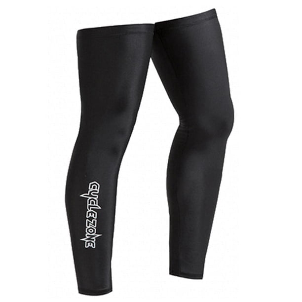 Bicicleta 1 par de calentadores de Ndcxsfigh piernas para bicicletaciclismocorrerprotección UVmangas para piernas (XL)
