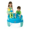 Step2 WaterWheel Activity Play Table Includes 4 Piece Accessory Set