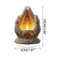 thumbnail image 3 of Adorno acrílico de Pascua 2D plano en mano | Lirios de Pascua grabados con precisión | Decoración de primavera de 15 cm con base de giro de 360° | Grabado floral de doble cara cristalino, 3 of 9