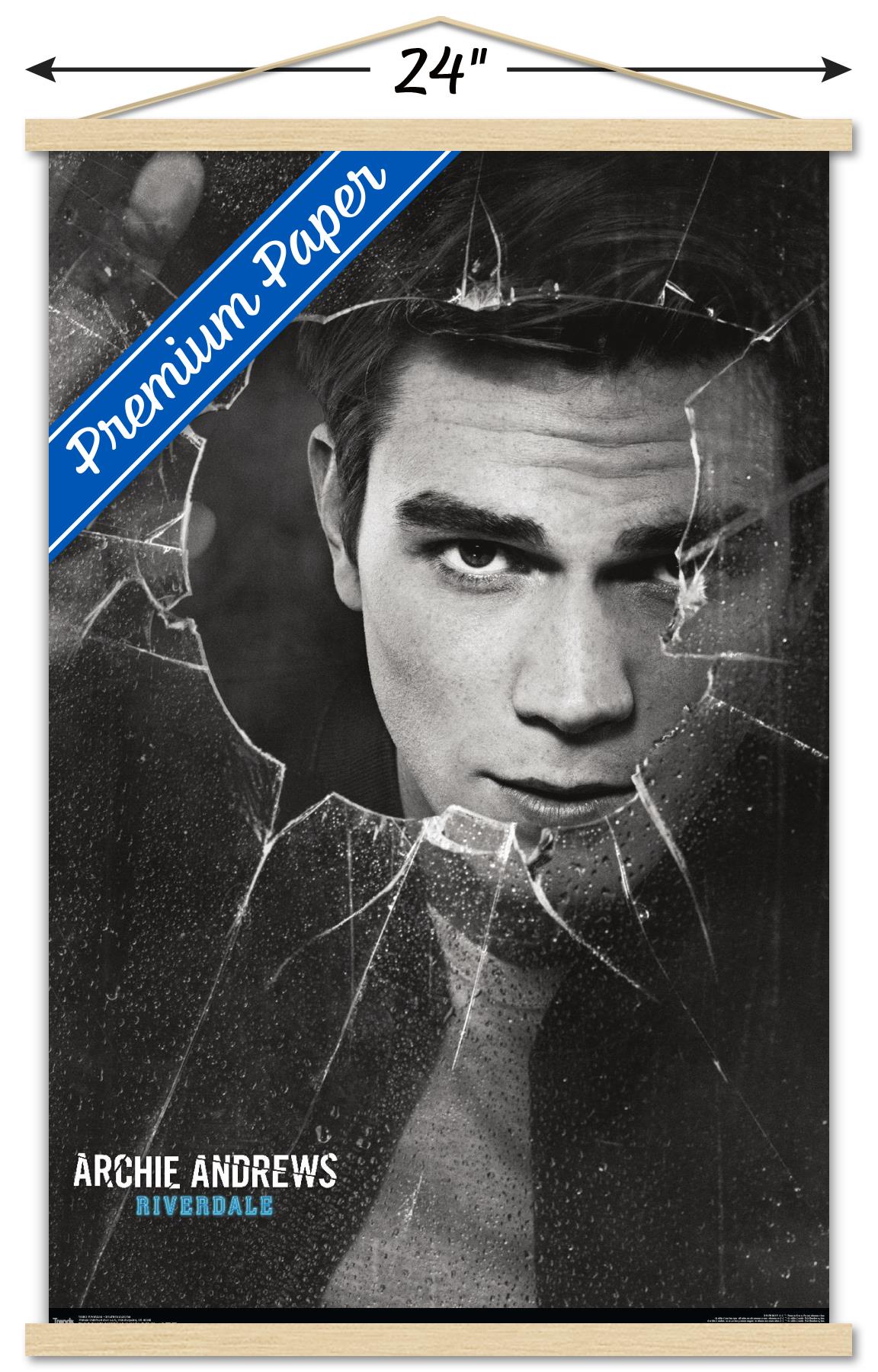 Riverdale - Shattered Archie Wall Poster with Wooden Magnetic Frame, 22.375" x 34"