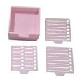 thumbnail image 1 of Spity Note Soporter con una plantilla Organizador de escritorio de oficina portátil para dormitorio Rosa, 1 of 8