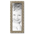 thumbnail image 2 of ArtToFrames 11" x 31" Silver Ornate Reverse Picture Frame, 11x31 inch Multi Wood Poster Frame (WOM-5098), 2 of 7