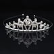 thumbnail image 3 of Diadema de corona para niños, accesorios para el cabello con corona de aleación para niñas pequeñas, tocado de diamantes de imitación para actividades del Día del Niño, 3 of 6