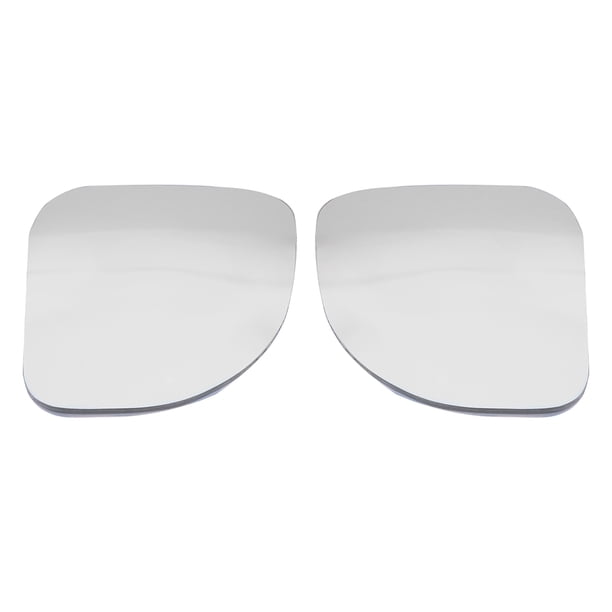 VODOOLespejo retrovisor transparente para coche espejo de punto ciego convexo ajustable Ehuebsd y fijable giratorio 360 para estacionamiento de motocicleta 2 uds.
