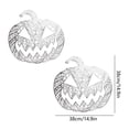 thumbnail image 3 of 2 Pack Halloween Placemats Hollow-Out Pumpkin Heat Resistant Non-Slip Woven Vinyl Table Mats for Dinner Party Kitchen Decor by MPOISVA, 3 of 6