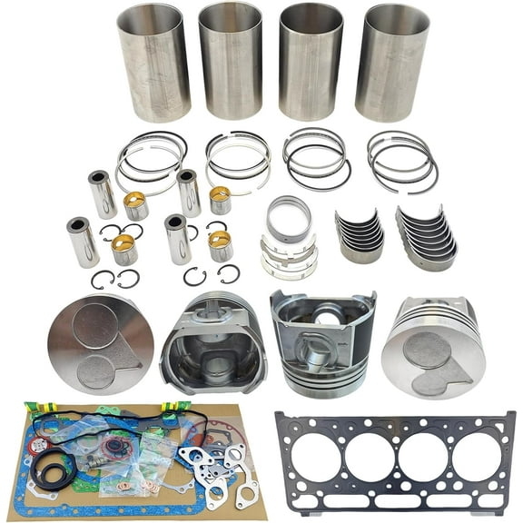 V2203 Engine Overhaul Rebuild Kit (No valve set) For Kubota V2203 V2203-DI V2203T V2203E V2203B Engine For Bobcat 337 331 334 341 Excavator S130 S150 S160 S175 S185 Loader 1G780-21113