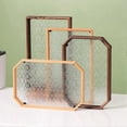thumbnail image 5 of Glass Cup & Mugs Holder Platter Desk Organizer Fruit Snack Trays D, 5 of 5