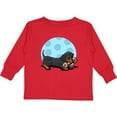 thumbnail image 3 of Inktastic Wiener dog (Dachshund) with Bone Boys or Girls Long Sleeve Toddler T-Shirt, 3 of 5