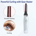 thumbnail image 5 of Heated Eyelash Curler for Women Electric USB Rechargeable Eyelashes Curlers for Quick Natural Eye Lashes Curling Long Lasting Heating USB Charging 3 Temperature Options, 5 of 8