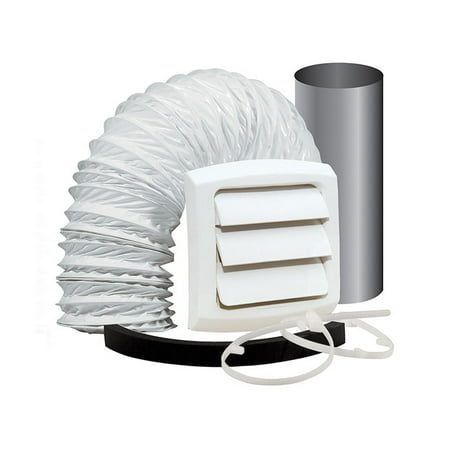 

Dundas Jafine 3 In. to 4 In. Exhaust Bath Fan Vent Kit (5-Piece) EXWTZW