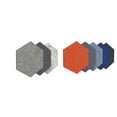 thumbnail image 3 of Luxor RECLAIM® Stick-On Decorative Acoustic Panels - Storm Blue 6-Pack, 3 of 8