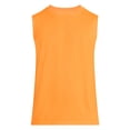 thumbnail image 4 of Athletic Works Men's and Men's Big & Tall Tri-Blend Muscle Tee, Sizes XS-4XLT, 4 of 5