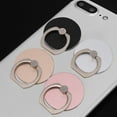 thumbnail image 3 of Anvazise 360 Degree Rotatable Phone Ring Stand Finger Grip Round Holder Gift for iPhone Golden One Size, 3 of 13