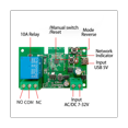 thumbnail image 3 of WiFi Smart Switch DIY Timer 1CH 7-32V RF433 2.4G WiFi Home Automation Module for Home, 3 of 8