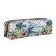 thumbnail image 1 of Disketp Watercolor Sailboat Estuche de Lápices de Cuero con Cierre, Estuche Compacto para Papelería, Bolígrafos y Accesorios Pequeños, 1 of 7