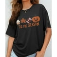 thumbnail image 2 of Thrilos Shirts for Women Oversize Short Sleeve Graphic T Shirts Thanksgiving Gift Tops, 2 of 8