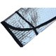 thumbnail image 5 of Parasol para coche, doble lámina de aluminio, protección para parabrisas delantero para evitar la luz solar ultravioleta, anti-UV (plata) ER, 5 of 5