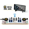 thumbnail image 4 of Hercules DJControl Mix Bluetooth Wireless DJ Controller for Smartphones (iOS and Android) with Over-Ear Stereo Headphones, 4 of 8