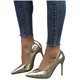 thumbnail image 4 of Zapatos de tacón alto de charol liso con punta en pico para mujer, zapatos de tacón para vestido de boda para mujer Wmkox8yii hfjk895, 4 of 7