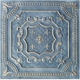 thumbnail image 1 of Drop-In, Glue-Up 2'x2' Faux Tin PVC Ceiling Tile , Smoked Gold, 1 of 3