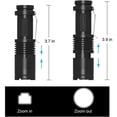 thumbnail image 7 of Mini LED Flashlights Pocket Pen Flashlight 5 Pack Ultra Bright 300 Lumens Handheld Flashlights Adjustable Focus Small for Kids Child Camping Cycling Hiking Emergency Torch Light, 7 of 7