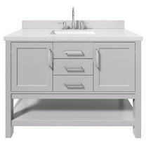 Ariel R049swqrvo Bayhill 48" Free Standing Single Basin Vanity Set - Grey