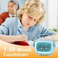 thumbnail image 4 of Children's Alarm Clock For Girls,digital, Multifunctional Alarm Clock, Night Light, Snooze,countdown,6 Ringtones,rechargeable, Adjustable Brightness, 4 of 4
