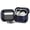 Darkblue, variant on Compatible with Samsung Galaxy Buds 3 2024/Buds 3 Pro 2024/Buds3 FE 2025 Case, Automatic Snap Switch Secure Charging Cover, Full-Body Shockproof Hard Protective Cover with Keychain - Armygreen