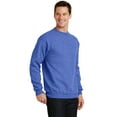 thumbnail image 4 of Port & Company Core Fleece Crewneck Sweatshirt-M (Heather Royal), 4 of 6