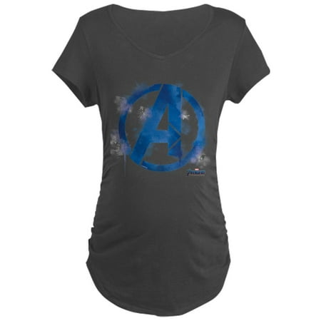 

CafePress - Avengers Endgame Blue Logo Maternity Dark T Shirt - Maternity Dark T-Shirt