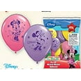 thumbnail image 1 of Minnie Mouse Printed Latex Balloons Package of 6, 1 of 1