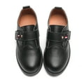 thumbnail image 6 of kkdom Boys Girls Dress Shoes Oxfords Formal Leather Shoes Wedding School Uniform Black Size 2.5 Little Kid, 6 of 7