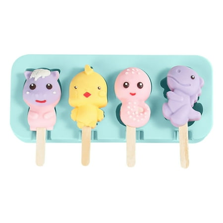 

wendunide home & kitchen Silicone ice cream mold with lid ice cream DIY ice mold 12 zodiac model with cir