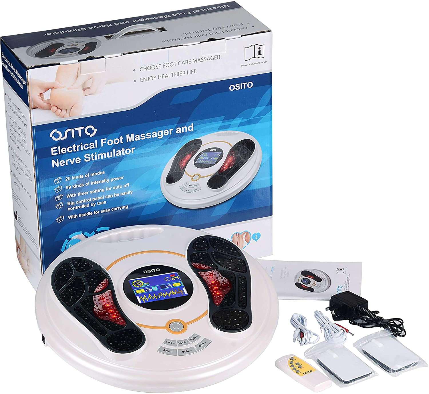 EMS Foot Massager Electrical Muscle Stimulation – Nova Store
