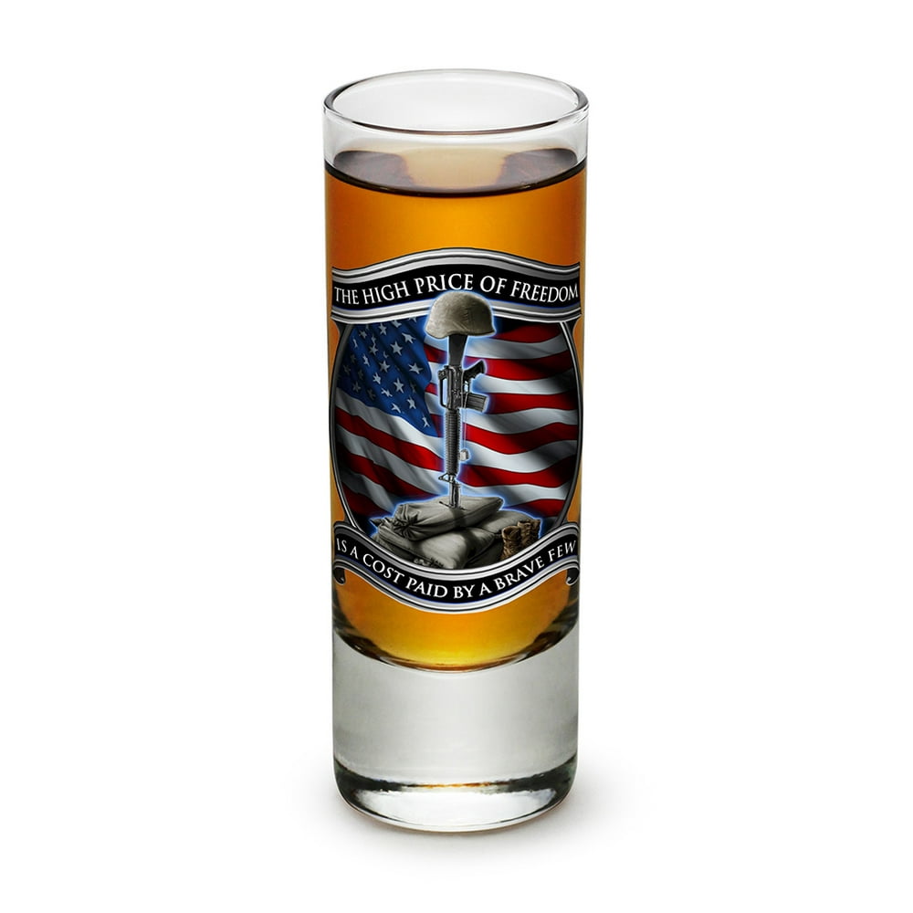 Shot Glasses US Marine Corps Gifts for Men or Women High Price Of