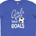 thumbnail image 4 of Inktastic Girls Gotta Have Goals Soccer Youth T-Shirt, 4 of 5