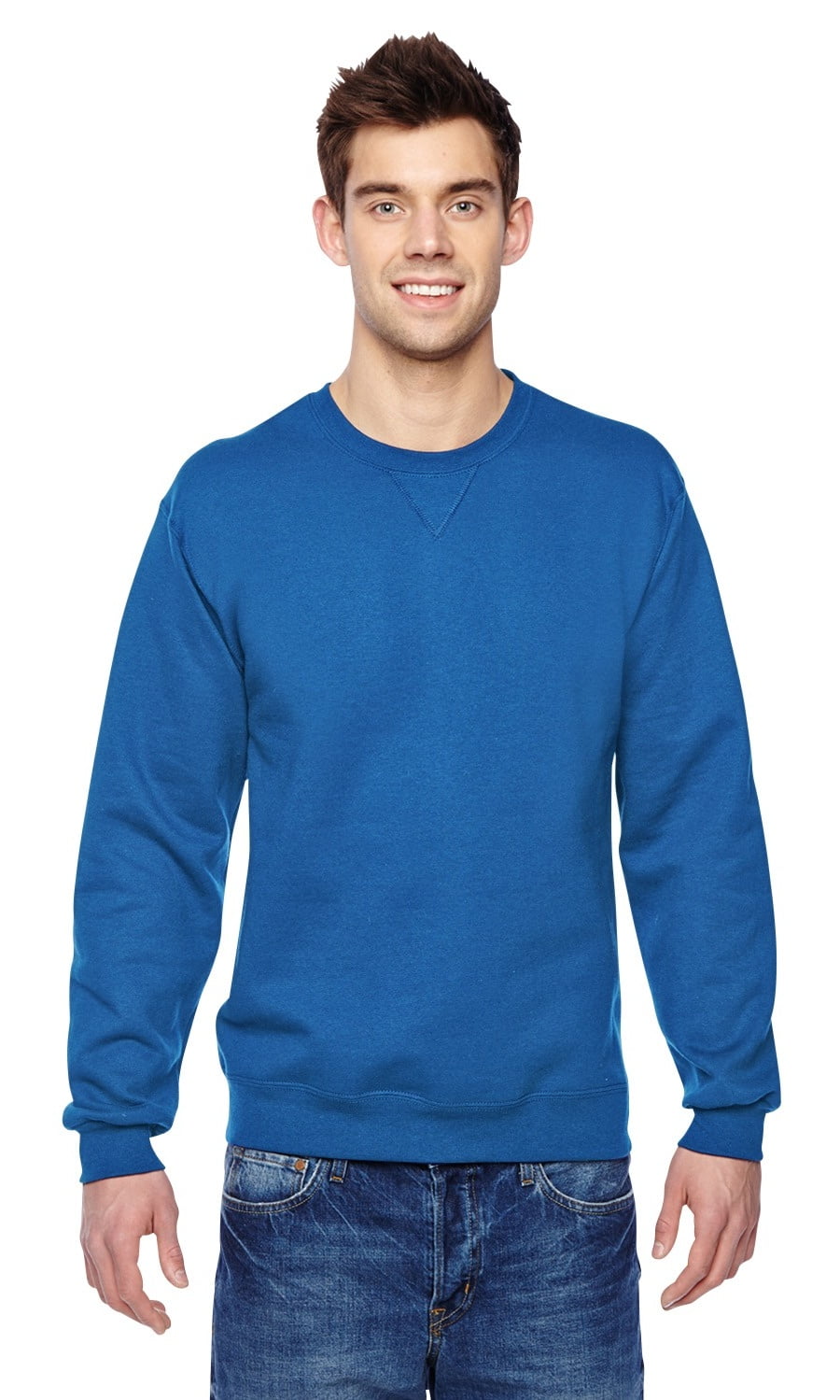 Fruit of the Loom - The Fruit of the Loom Adult 72 oz Sofspun Crewneck ...