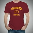 thumbnail image 4 of Washington Classic Football Arch Basic Cotton T-Shirt - 2X-Large - Garnet, 4 of 6
